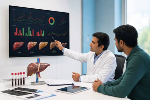 AST/ALT Ratio Test: High Ratio, Liver Disease Patterns, Alcohol-Related Liver Injury, and Meaning Learn what a high AST/ALT ratio can mean, how to calculate it, why alcohol-related liver injury often raises the ratio, and which other liver tests change the interpretation.