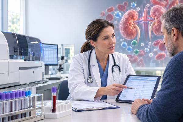 Anion Gap and Bicarbonate: Interpreting Metabolic Acidosis Patterns Learn how anion gap and bicarbonate help interpret metabolic acidosis patterns, including high gap, normal gap, ketoacidosis, lactic acidosis, kidney disease, and follow-up testing.
