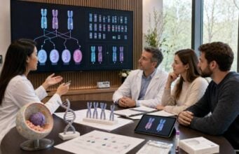 Understand autosomal recessive genetic tests, carrier results, 25% pregnancy risk, partner testing, residual risk after a negative result, and reproductive options.