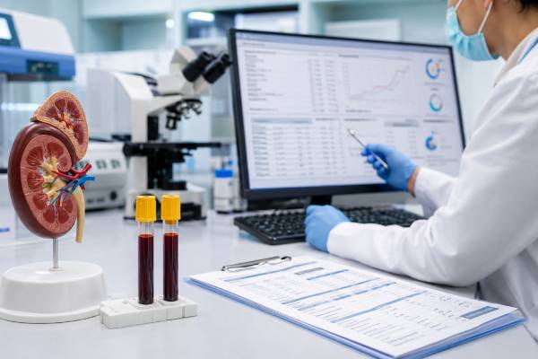 Learn how to interpret BUN, creatinine, eGFR, and the BUN/creatinine ratio without overreacting, including dehydration patterns, kidney disease clues, repeat testing, and when follow-up matters.