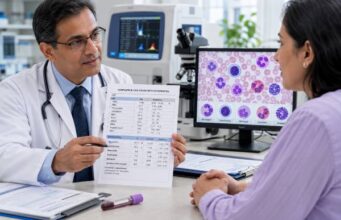 CBC With Differential Blood Test: White Blood Cell Types, Abnormal Results, and Meaning Learn what a CBC with differential measures, how to read white blood cell types, what high or low neutrophils, lymphocytes, eosinophils, monocytes, and basophils mean, and when abnormal results need follow-up.