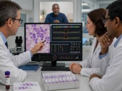 Understand CEBPA mutation testing in AML, including in-frame bZIP results, favorable-risk classification, germline familial leukemia, treatment, MRD, and test limitations.