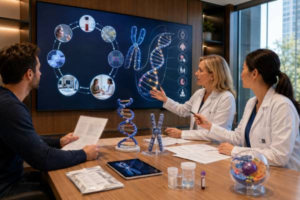 DNA Test What It Shows, How It Works, and Results Explained Learn what DNA tests can show, how sequencing and genotyping work, what positive, negative, and VUS results mean, and which limitations matter before acting.