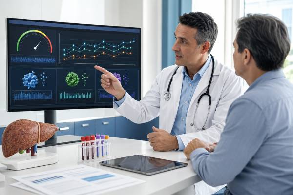 Enhanced Liver Fibrosis (ELF) Test: High ELF Score, Normal Range, Liver Fibrosis Risk, and Results Learn what the Enhanced Liver Fibrosis (ELF) test measures, how to interpret high ELF scores and common cutoffs, and what follow-up may be needed for liver fibrosis risk.
