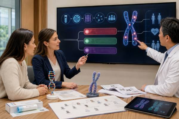 Genetic Diagnostic Test: Positive, Negative, Variant, and Results Explained Understand positive, negative, and uncertain genetic diagnostic test results, including variant classifications, test limits, family implications, and follow-up.