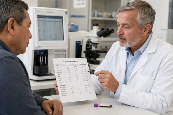Learn the difference between hemoglobin and hematocrit, normal adult ranges, causes of high or low results, anemia patterns, and when follow-up testing matters.