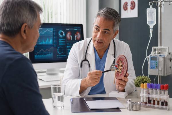 Learn what a high BUN/creatinine ratio means, including common causes such as dehydration, low kidney blood flow, kidney disease, high protein intake, and GI bleeding.