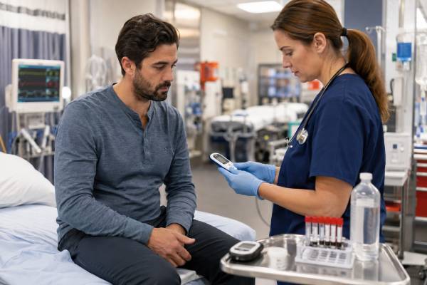 High Glucose and High Ketones: Diabetic Ketoacidosis Risk Pattern High glucose and high ketones can signal diabetic ketoacidosis. Learn the DKA risk pattern, warning symptoms, lab clues, common triggers, and when urgent care is needed.