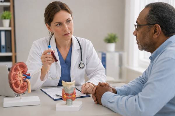 Learn what a high PTH blood test means, including causes with high, normal, or low calcium, kidney disease links, follow-up tests, symptoms, and treatment options.