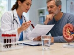 Understand high serum osmolality, including normal ranges, dehydration, high sodium, diabetes-related hyperosmolar states, osmolal gap causes, urgent symptoms, and follow-up testing.