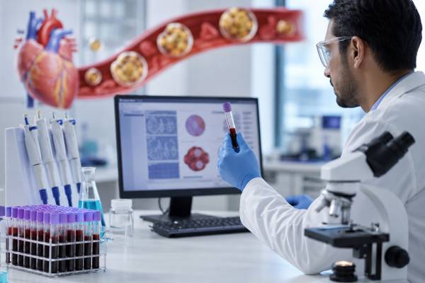 High Total Cholesterol Test: Causes, Heart Disease Risk, and Meaning Learn what high total cholesterol means, common causes, heart disease risk, important follow-up tests, and how LDL, HDL, triglycerides, non-HDL cholesterol, and ApoB change interpretation.