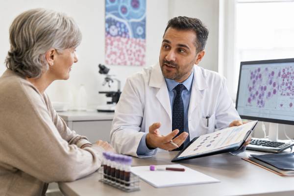 Learn how JAK2 mutation testing supports diagnosis of polycythemia vera, essential thrombocythemia, and myelofibrosis and how positive, negative, and low-level results are interpreted.