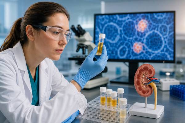 Learn what the KIM-1 test measures, why kidney injury molecule-1 rises with tubular kidney damage, how results are interpreted, and when follow-up matters.