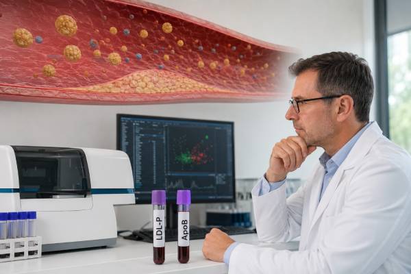 LDL-P vs ApoB: Particle Number, Atherogenic Risk, and Meaning LDL-P and ApoB both measure particle-related heart risk, but ApoB usually gives the broader, more practical view of atherogenic particle burden.