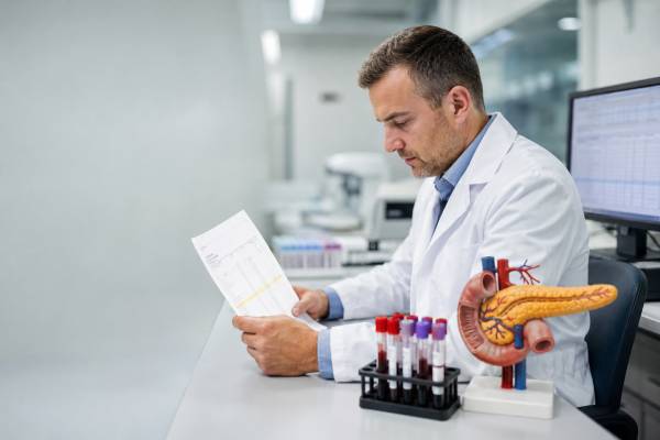 Learn what a lipase blood test measures, what high or low lipase can mean, how results relate to pancreatitis, normal ranges, urgent symptoms, and follow-up testing.