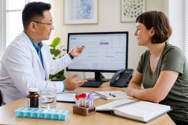 Learn what a lithium blood test measures, typical therapeutic and toxic levels, 12-hour trough timing, bipolar medication monitoring, and what high or low results may mean.