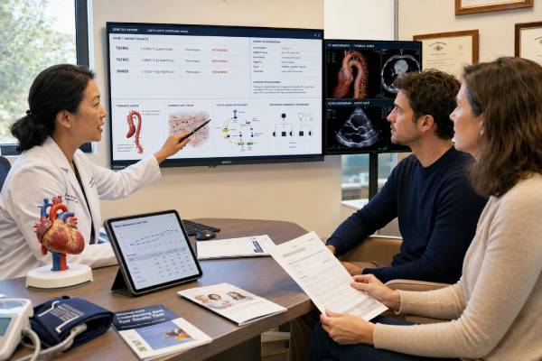 Loeys-Dietz Syndrome Genetic Test: TGFBR1, TGFBR2, SMAD3, and Results Learn what a Loeys-Dietz syndrome genetic test checks, how TGFBR1, TGFBR2, and SMAD3 results are interpreted, and how findings affect imaging and family care.