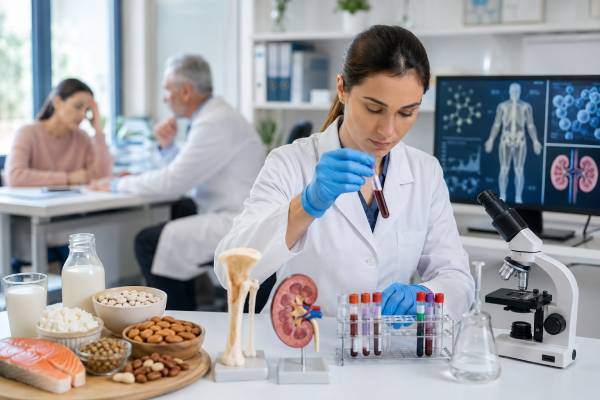 Learn what a low phosphorus blood test means, including symptoms, causes, mineral balance with calcium, vitamin D, PTH, kidney function, and next steps.