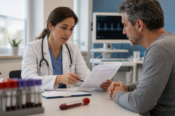 Learn what a low potassium blood test means, including common causes, symptoms, heart rhythm risks, severity ranges, related kidney markers, and treatment options.