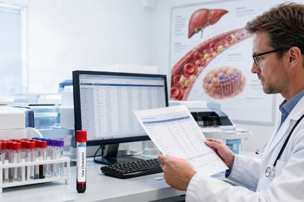 Low Total Cholesterol Test: Causes, Health Effects, and Meaning Learn what a low total cholesterol test means, including common causes, possible health effects, follow-up tests, and when very low cholesterol needs medical evaluation.