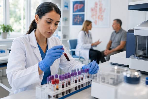 Learn what a low TIBC blood test means, including links to inflammation, liver disease, anemia patterns, transferrin, ferritin, iron overload, and follow-up tests.