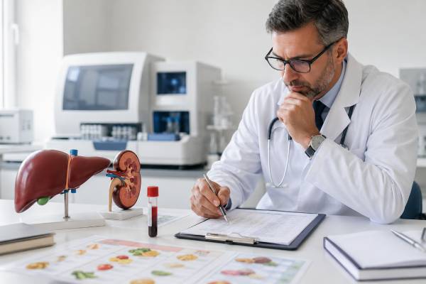 Low Total Protein Blood Test: Causes, Malnutrition, Liver Disease, Kidney Loss, and Meaning Low total protein on a blood test can mean low albumin, low globulin, malnutrition, liver disease, kidney protein loss, gut protein loss, inflammation, or fluid dilution.