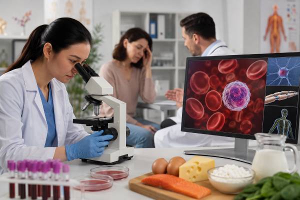 Learn what a low vitamin B12 blood test means, including deficiency ranges, anemia patterns, nerve symptoms, common causes, follow-up tests, and treatment options.