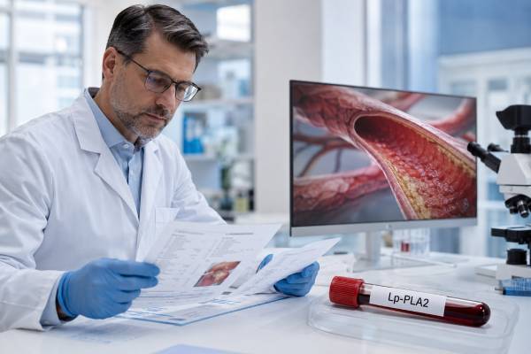 Lp-PLA2 Test: High Lp-PLA2, Vascular Inflammation, Stroke Risk, and Heart Risk Learn what the Lp-PLA2 test measures, what high Lp-PLA2 may mean for vascular inflammation, stroke risk, and heart risk, and how results fit with cholesterol, ApoB, and cardiovascular prevention.