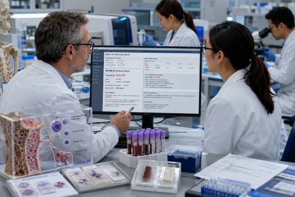 MYD88 Mutation Test: Waldenstrom Macroglobulinemia, Lymphoma, and Results Learn how MYD88 mutation testing supports Waldenström macroglobulinemia and lymphoma diagnosis, including L265P results, methods, treatment relevance, and limits.
