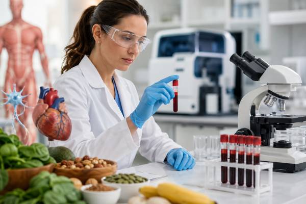 Learn the normal magnesium blood test range, what low or high magnesium means, common causes, symptoms, unit conversions, and follow-up tests.