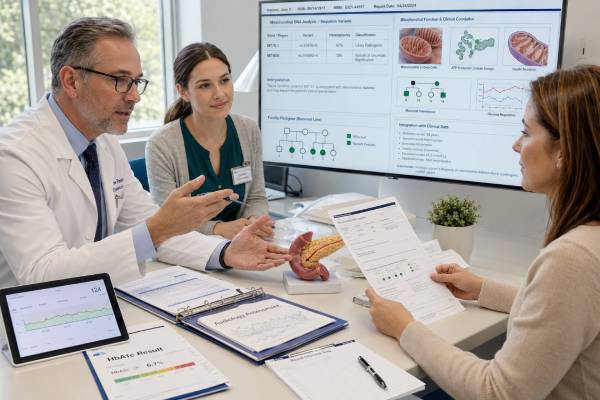 Mitochondrial Diabetes Genetic Test: mtDNA Variants and Results Understand how mitochondrial diabetes genetic testing detects mtDNA variants such as m.3243A>G, why urine testing may be needed, and how results affect diabetes and family care.
