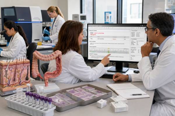 NRAS Mutation Test: Melanoma, Colon Cancer, and Results Understand NRAS mutation test results in melanoma and colorectal cancer, including extended RAS coverage, anti-EGFR resistance, treatment relevance, and test limits.