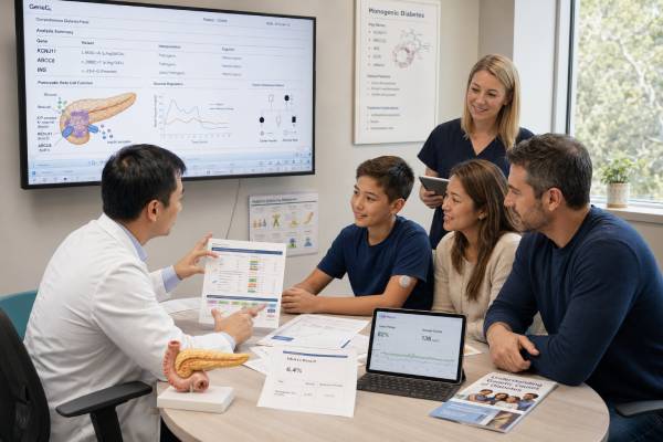 Neonatal Diabetes Genetic Test: KCNJ11, ABCC8, INS, and Results Learn when neonatal diabetes genetic testing for KCNJ11, ABCC8, INS, 6q24, and other causes can change treatment, prognosis, and family care.