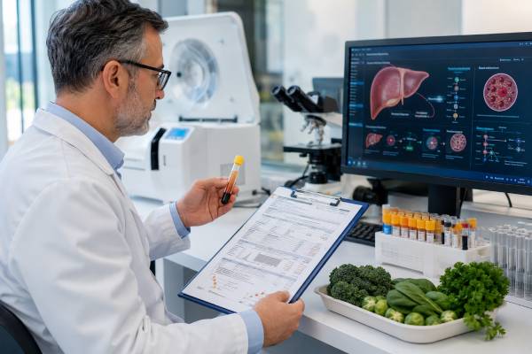 Learn what the PIVKA-II test measures, why levels rise with vitamin K deficiency, cholestasis, warfarin, liver disease, and liver cancer, and how results relate to PT, INR, and bleeding risk.