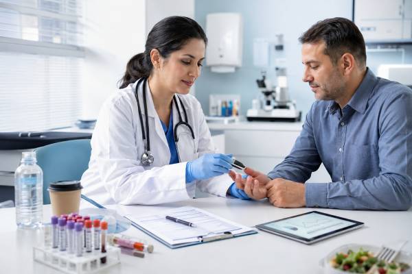 Random Blood Glucose Test Normal Range: Reference Values and Meaning Learn the random blood glucose test normal range, what high or low results can mean, when 200 mg/dL matters, and which follow-up tests may be needed.