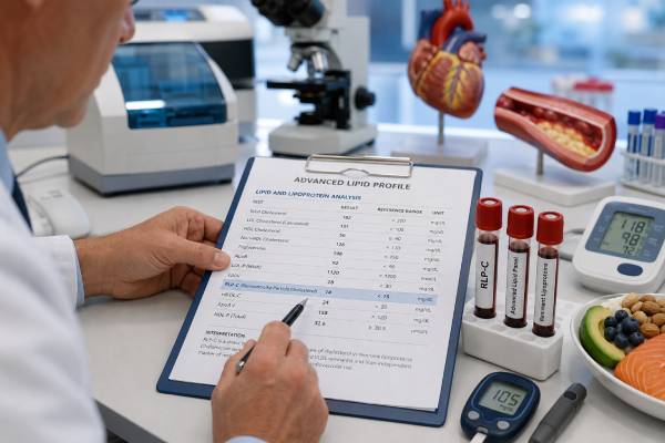 Remnant-Like Particle Cholesterol (RLP-C) Test: High RLP-C, Normal Range, Remnant Particles, and Heart Risk Learn what the RLP-C blood test measures, what high remnant-like particle cholesterol means, common causes, normal range guidance, heart risk, and follow-up steps.