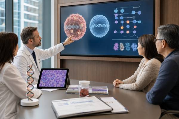 Somatic Genetic Testing: Tumor Mutations, Cancer Treatment, and Results Learn how somatic genetic testing finds tumor mutations, guides cancer treatment, uses tissue or liquid biopsy, and distinguishes actionable from uncertain results.