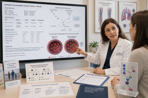 Thrombophilia Genetic Test: Factor V Leiden, Prothrombin G20210A, and Results Learn when thrombophilia genetic testing for factor V Leiden and prothrombin G20210A is useful, how other clotting tests differ, and what results mean for care.