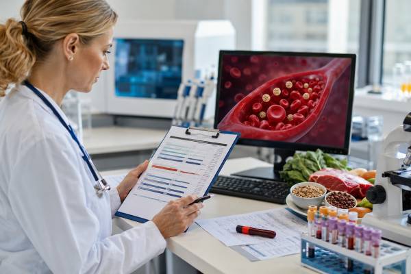 Learn the normal transferrin saturation range, what low or high TSAT means, how it is calculated, and how TSAT fits with ferritin, serum iron, TIBC, and anemia testing.