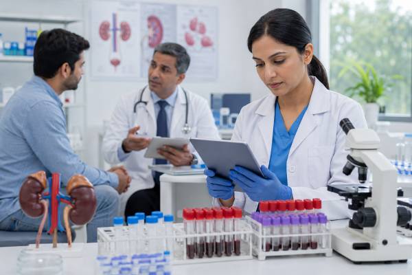 Uric Acid Blood Test Normal Range: Reference Values and Meaning Learn the uric acid blood test normal range, what high and low results mean, how uric acid relates to gout and kidney stones, and when follow-up testing matters.