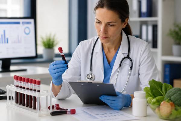 Learn what a vitamin K blood test measures, what low vitamin K means, how deficiency affects PT/INR and bleeding risk, and what abnormal results may need next.