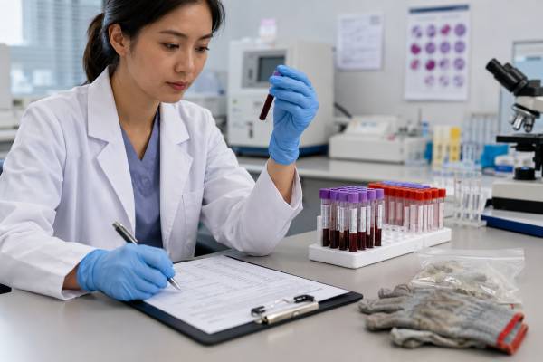 Learn what the zinc protoporphyrin test measures, why ZPP rises with iron deficiency or lead exposure, how ranges are reported, and what follow-up tests may be needed.