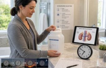 Learn how a 24-hour urine metanephrines test screens for pheochromocytoma and paraganglioma, how to collect it correctly, and what high or borderline results mean.