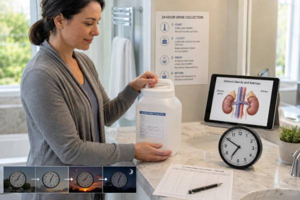 24-Hour Urine Metanephrines Test: Pheochromocytoma Screening and Results Learn how a 24-hour urine metanephrines test screens for pheochromocytoma and paraganglioma, how to collect it correctly, and what high or borderline results mean.