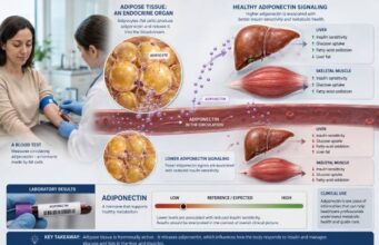 Learn what an adiponectin blood test measures, why low levels may accompany insulin resistance, how ranges vary, and what high or abnormal results can mean.