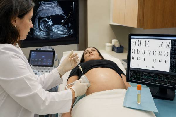 Amniocentesis Genetic Test: Chromosomes, DNA, Diagnosis, and Results Understand how amniocentesis tests fetal chromosomes and DNA, when it is offered, how the procedure works, what results mean, and the risks and alternatives.