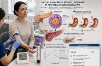 Understand what an amylin blood test measures, how the pancreatic hormone affects glucose and appetite, and what low, high, fasting, or stimulated results may mean.