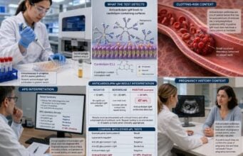 Anticardiolipin IgM Antibody Test: Clotting Risk, Pregnancy Loss, and APS Meaning Learn how anticardiolipin IgM results are interpreted, why low values may be temporary, and when persistent IgM may matter for APS, clotting, and pregnancy loss.
