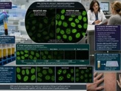 Understand what a positive or negative antinuclear antibody test means, how ANA titer and pattern affect interpretation, and which follow-up tests may clarify autoimmune risk.