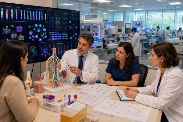 Learn what an autoimmune disease genetic risk test measures, how HLA and immune-gene results are interpreted, and why positive or negative findings do not provide a diagnosis.